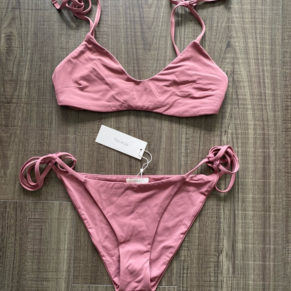 Eberjey Bikini Set. Size S, Pink